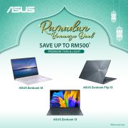 ASUS Ramadan Bonanza Deal: Save up to RM500 on the latest laptops