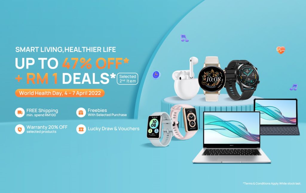 Live a Healthier Life with HUAWEI Smart Health Campaign - HelloExpress.net