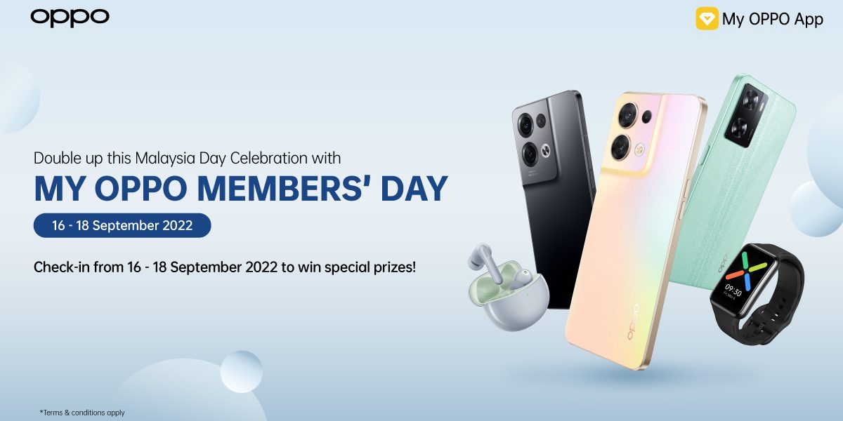 image of Calling All My OPPO Members - Get Set to Redeem Amazing Treats and Exclusive Offers in Conjunction with My OPPO September Members’ Day! - HelloExpress - 1