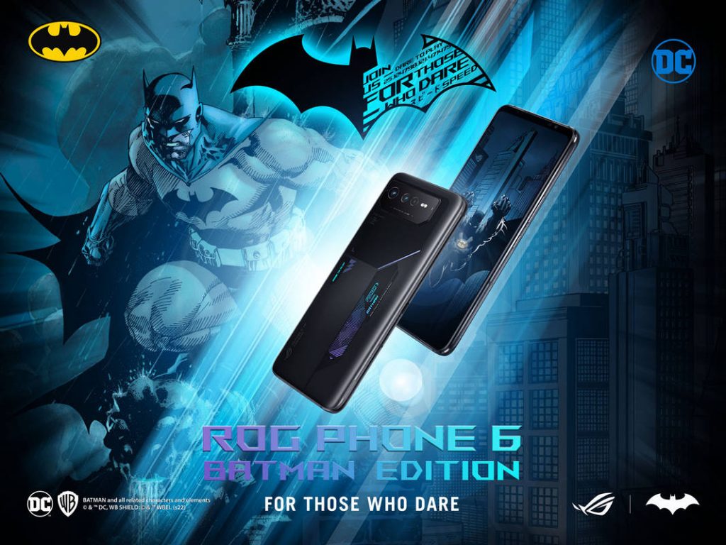 ASUS Republic of Gamers, Warner Bros. Consumer Products and DC Announce Exclusive ROG Phone 6 BATMAN Edition_1