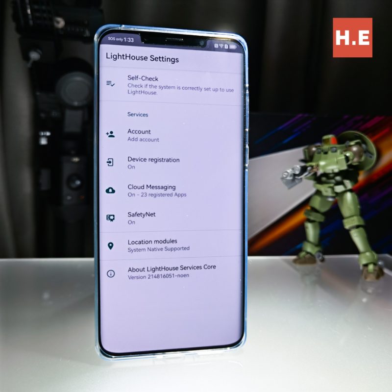 What is LightHouse? Does it give HUAWEI devices Google apps