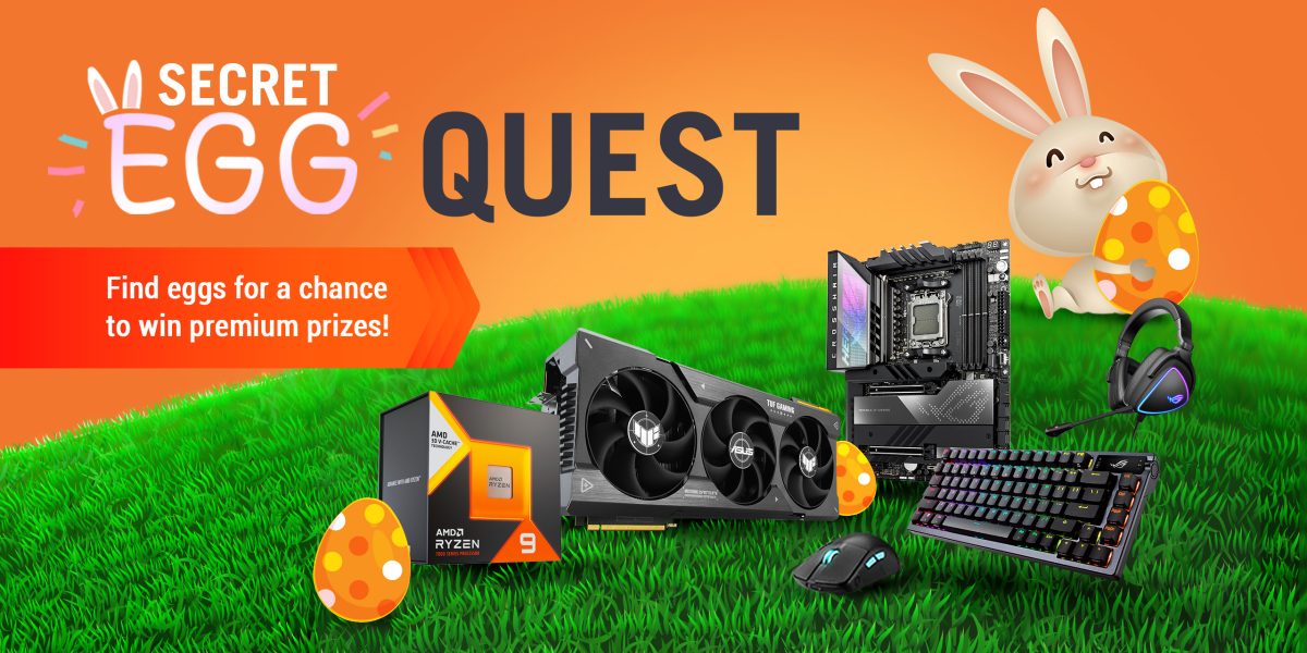 image of ASUS Announces Global Easter PC Gaming Hardware Giveaway Contest - HelloExpress - 1