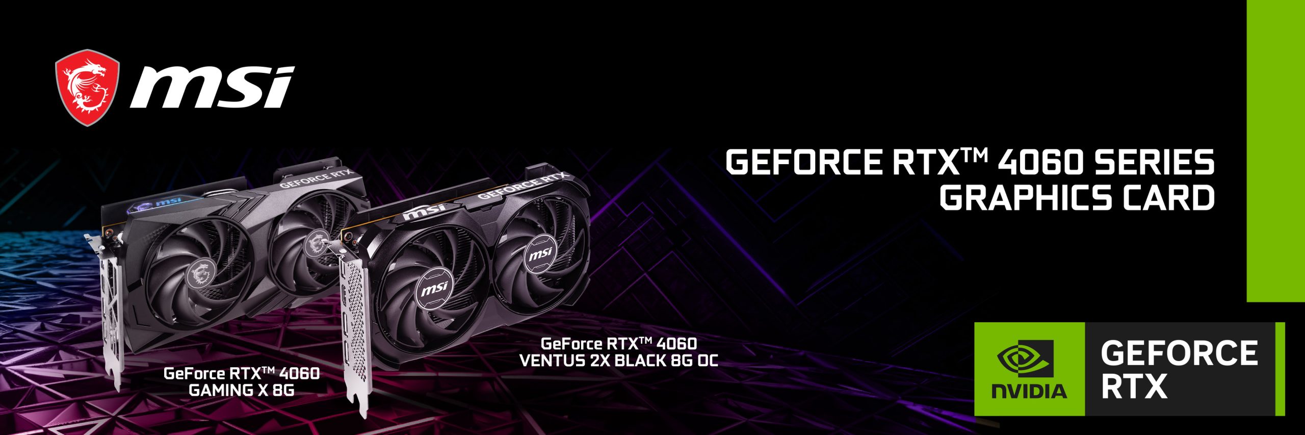 MSI Unveils the NVIDIA GeForce RTX 4060 Series Graphics Cards -  HelloExpress.net