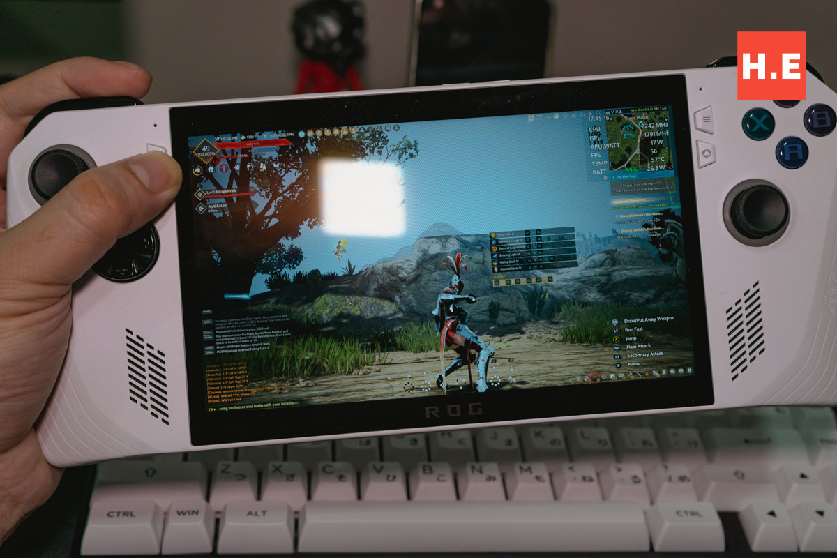 Black Desert Online on the ROG Ally