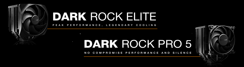be quiet! Introduces Dark Rock Elite and Dark Rock Pro 5 Coolers