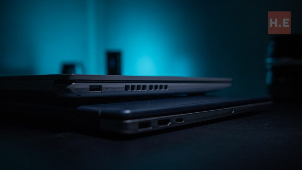 ASUS Vivobook 16 vs HP Laptop 15 USB ports