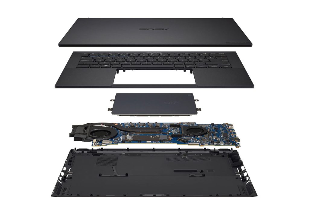 ASUS ExpertBook B9 OLED internals