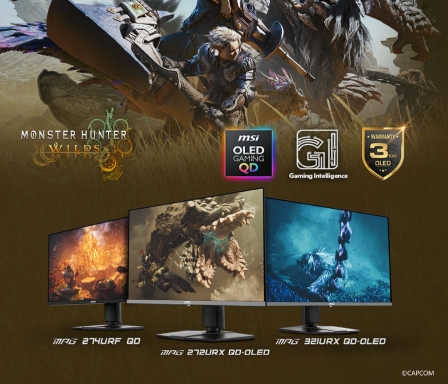 MSI Unveils Monster Hunter Wilds Monitor Promotion: Enhance Your Hunt with Exclusive Rewards 4 image of MSI Unveils Monster Hunter Wilds Monitor Promotion: Enhance Your Hunt with Exclusive Rewards - HelloExpress - 4