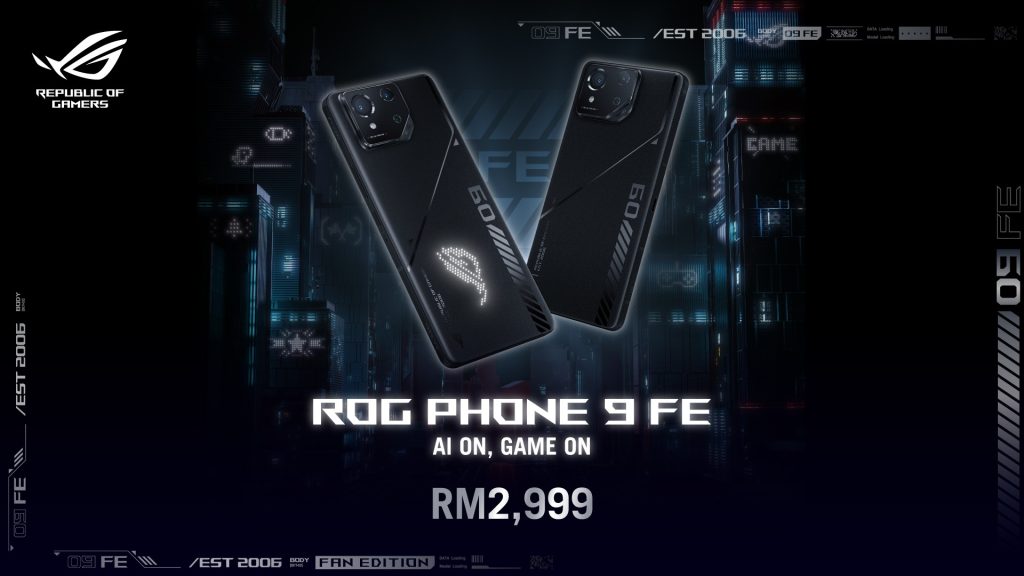image of ASUS ROG Phone 9 FE Launches in Malaysia: AI-Powered Gaming with Snapdragon 8 Gen 3 - HelloExpress - 2