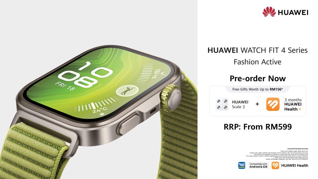 HUAWEI WATCH FIT 4 Series Arrives in Malaysia: Pro-Level Outdoor Sports and ECG in a Sleek Design 14 image of HUAWEI WATCH FIT 4 Series Arrives in Malaysia: Pro-Level Outdoor Sports and ECG in a Sleek Design - HelloExpress - 14
