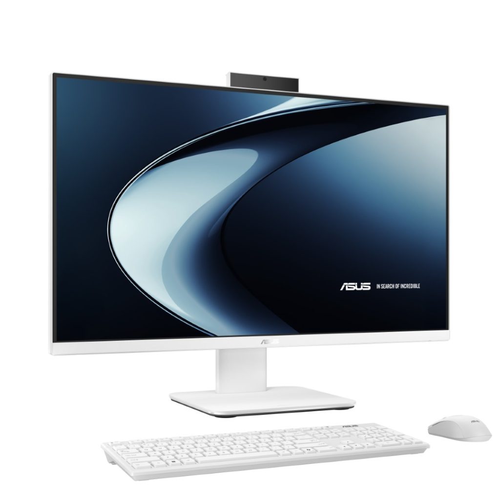 ASUS V400 AiO PCs — 24-inch and 27-inch versions, up to Core i7, priced from RM3,799 3 ASUS V400 AiO PC_V440VA V470VA_Product photo_1A_White_03_with KBM (Large)