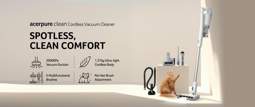 Acerpure Launches New CLEAN V2 Vacuum and COZY HF1 Portable Fan in Malaysia, Featuring Pet-Friendly Cleaning and On-The-Go Cooling 4 image of Acerpure Launches New CLEAN V2 Vacuum and COZY HF1 Portable Fan in Malaysia, Featuring Pet-Friendly Cleaning and On-The-Go Cooling - HelloExpress - 4