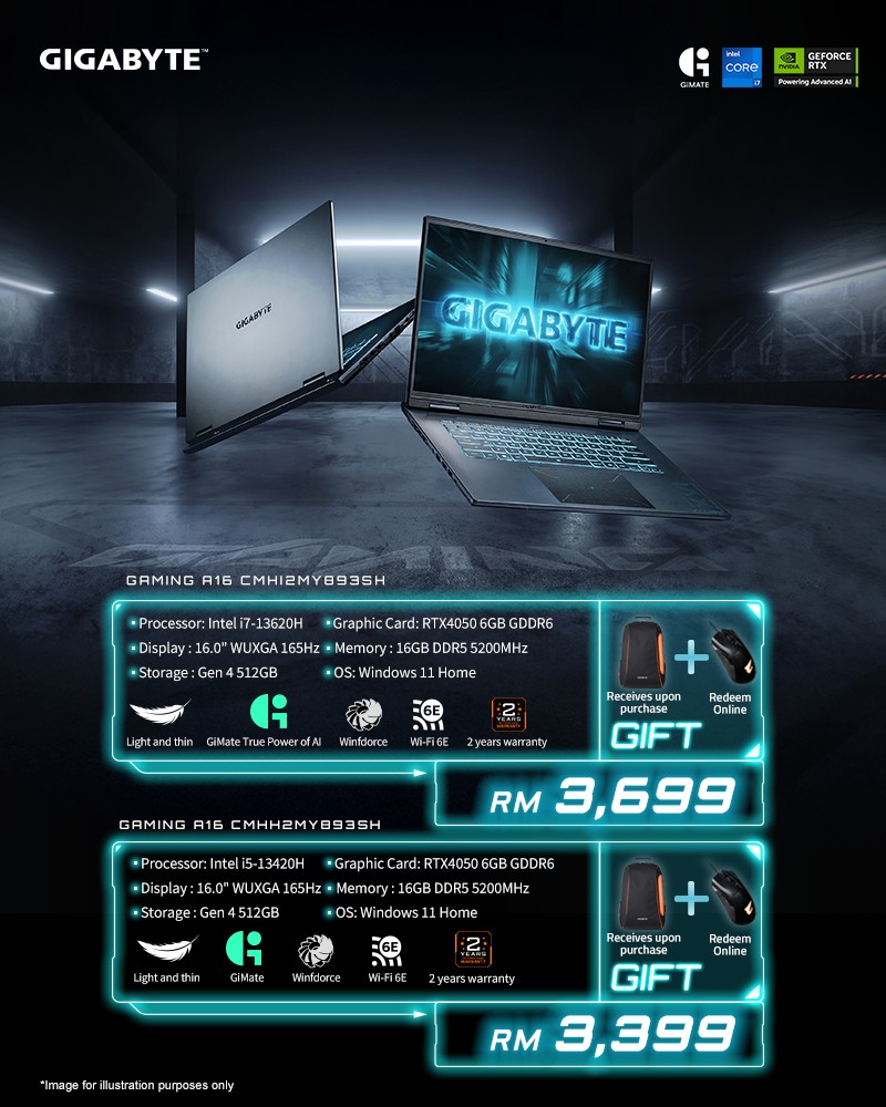 GIGABYTE Launches New AI PCs in Malaysia: The AERO X16 and GAMING A16 12 image of GIGABYTE Launches New AI PCs in Malaysia: The AERO X16 and GAMING A16 - HelloExpress - 12