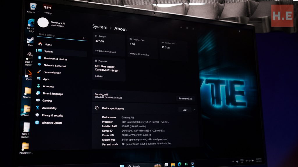 image of GIGABYTE GAMING A16 Review: Entry Gaming Done Right - HelloExpress - 20