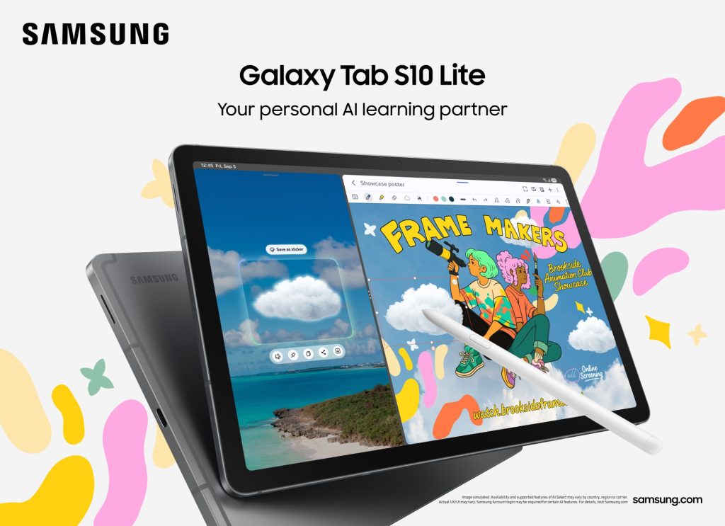 Samsung Unveils Galaxy Tab S10 Lite: The Value-Packed Tablet with S Pen for Everyday Creativity and Productivity 2 image of Samsung Unveils Galaxy Tab S10 Lite: The Value-Packed Tablet with S Pen for Everyday Creativity and Productivity - HelloExpress - 2
