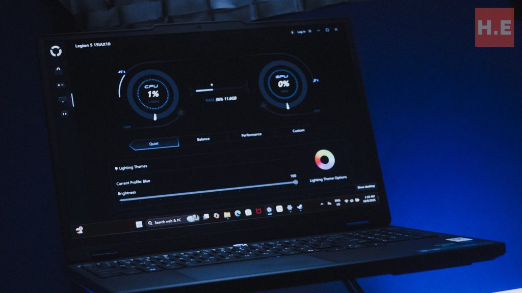 Lenovo Legion 5i Gaming Laptop Review 34 legion 5i