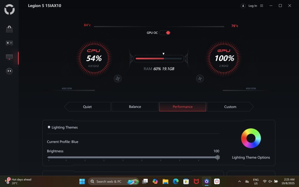 Lenovo Legion 5i Gaming Laptop Review 35 image of Lenovo Legion 5i Gaming Laptop Review - HelloExpress - 19
