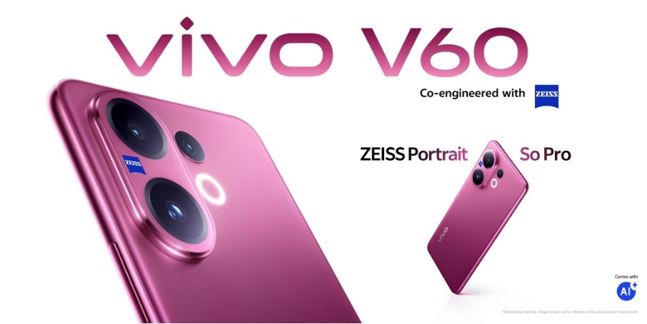 vivo V60 Arrives in Malaysia: Featuring a Flagship ZEISS Camera with 10x Telephoto Zoom for Effortless Portraits 3 image of vivo V60 Arrives in Malaysia: Featuring a Flagship ZEISS Camera with 10x Telephoto Zoom for Effortless Portraits - HelloExpress - 3