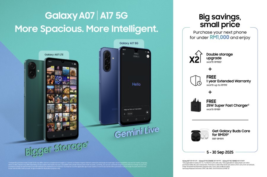 image of Samsung Launches Galaxy A17 and Galaxy A07 in Malaysia, Bringing Essential AI and Enhanced Durability to the Entry-Level Market - HelloExpress - 2