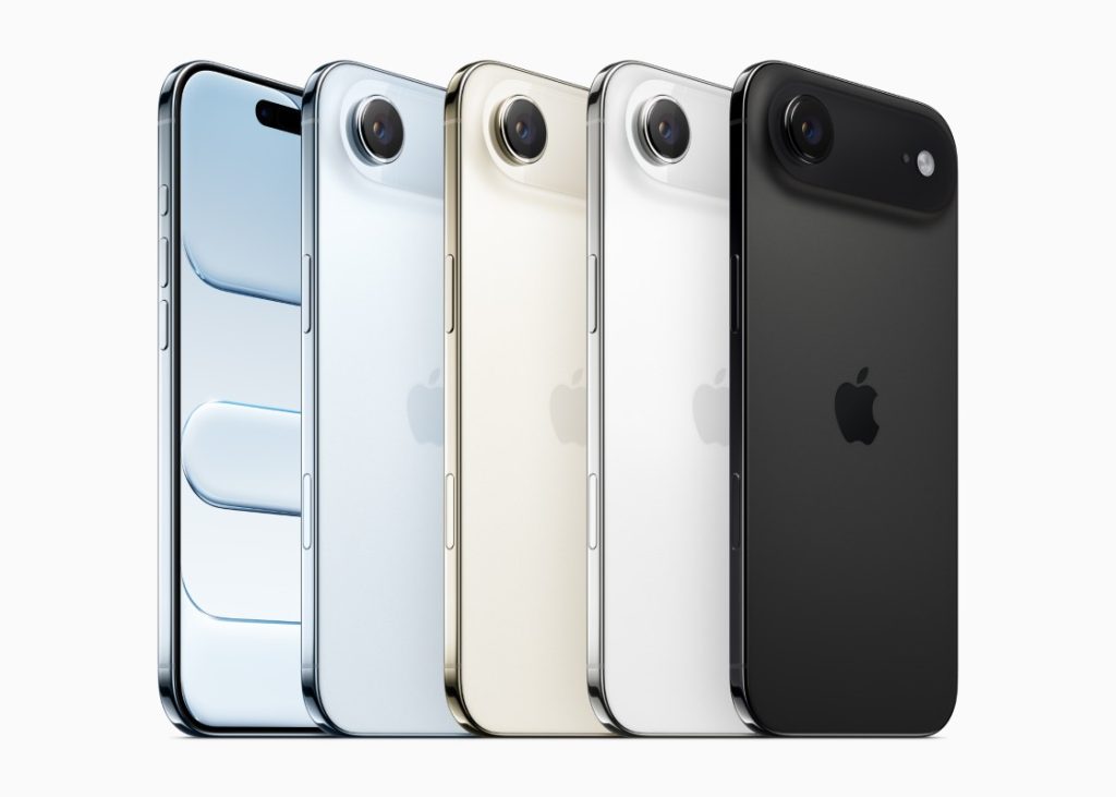 iPhone 17, 17 Pro, 17 Pro Max and iPhone Air: more powerful, better cameras and the thinnest iPhone ever 8 Apple-iPhone-Air-color-lineup-250909 (Custom)