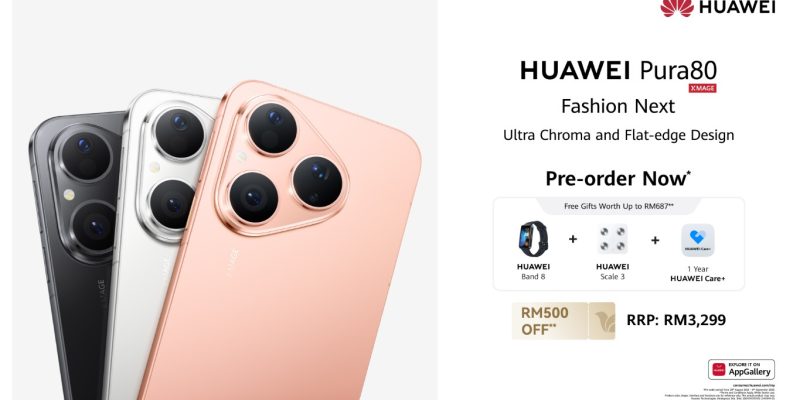 image of HUAWEI Pura 80 Launches in Malaysia, Blending Ultra Chroma Camera with Advanced AI Features - HelloExpress - 1
