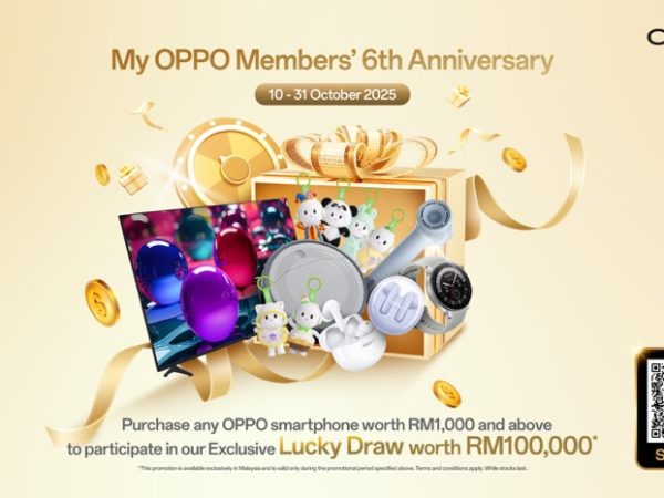 image of OPPO Malaysia Commemorates 6th Anniversary with Unprecedented Deals and RM100,000 Lucky Draw - HelloExpress - 1