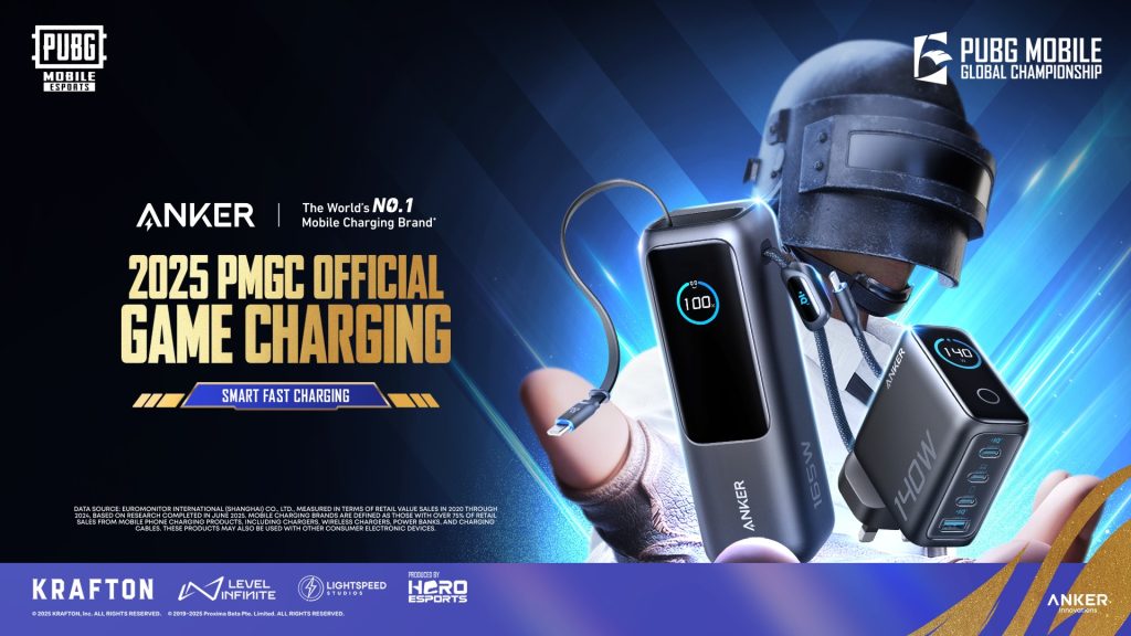 Anker Powers 2025 PUBG MOBILE Global Championship as Official Gaming Charging Partner 2 image of Anker Powers 2025 PUBG MOBILE Global Championship as Official Gaming Charging Partner - HelloExpress - 2