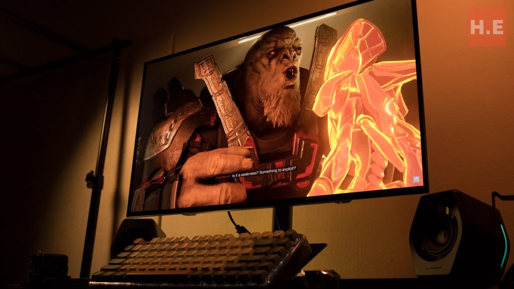 image of The GIGABYTE MO27Q28G OLED Monitor Review - HelloExpress - 3