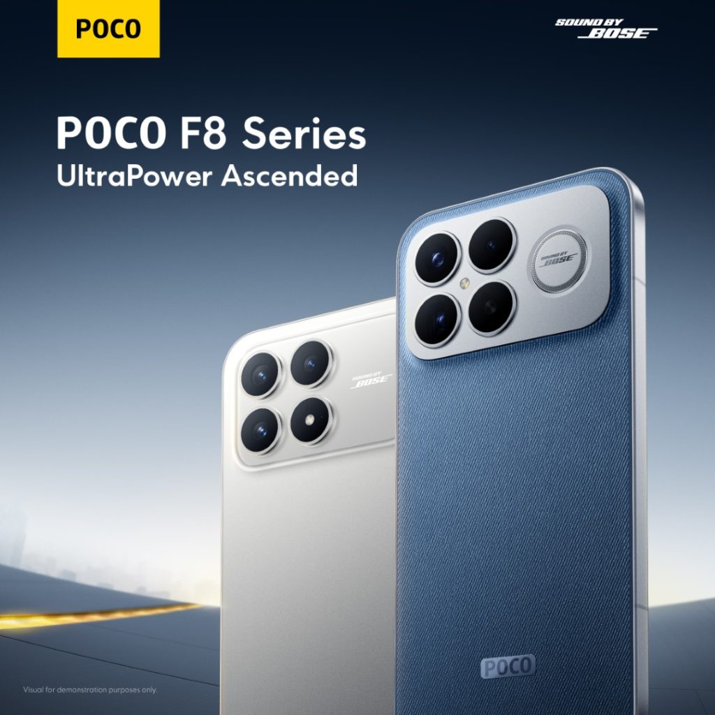 POCO F8 Series Launches Globally: The Premium Era of Sound by Bose and AI-Driven Connectivity 2 image of POCO F8 Series Launches Globally: The Premium Era of Sound by Bose and AI-Driven Connectivity - HelloExpress - 2