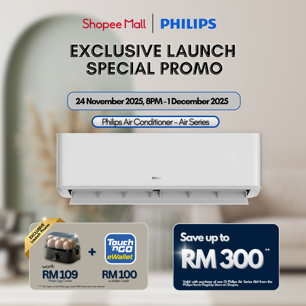 Philips Air Series Ab1 AC Launches in Malaysia: Cleaner Air, Rapid Cooling, and SmartCare QRâ„¢ 2 image of Philips Air Series Ab1 AC Launches in Malaysia: Cleaner Air, Rapid Cooling, and SmartCare QRâ„¢ - HelloExpress - 2
