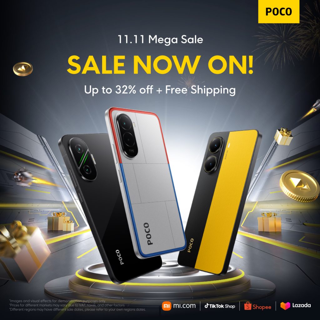 📱 POCO Malaysia Unveils Monumental 11.11 Mega Sale: Flagship Discounts and Free Shipping 2 image of 📱 POCO Malaysia Unveils Monumental 11.11 Mega Sale: Flagship Discounts and Free Shipping - HelloExpress - 2