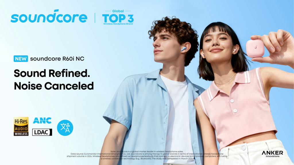 image of soundcore R60i NC Arrives in Malaysia with Adaptive ANC, Hi-Res LDAC Audio, and AI Translation - HelloExpress - 2