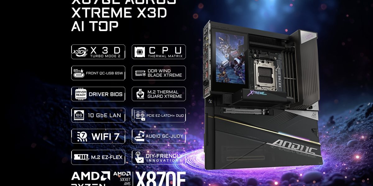image of GIGABYTE Unveils X870E AORUS XTREME X3D AI TOP: The Flagship Motherboard Redefining AMD Ryzen Performance - HelloExpress - 7