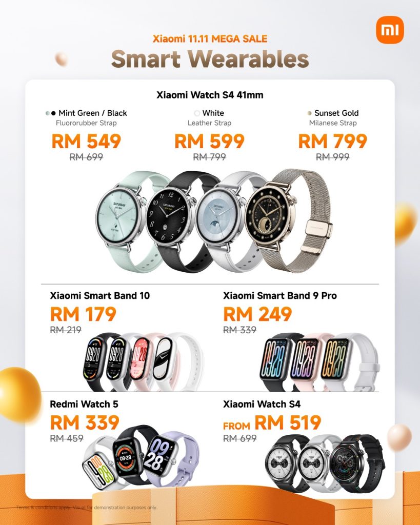 Xiaomi 11.11 Mega Sale Returns to Malaysia with Significant Savings on Flagship Tech and Smart Home Ecosystem 13 image of Xiaomi 11.11 Mega Sale Returns to Malaysia with Significant Savings on Flagship Tech and Smart Home Ecosystem - HelloExpress - 13