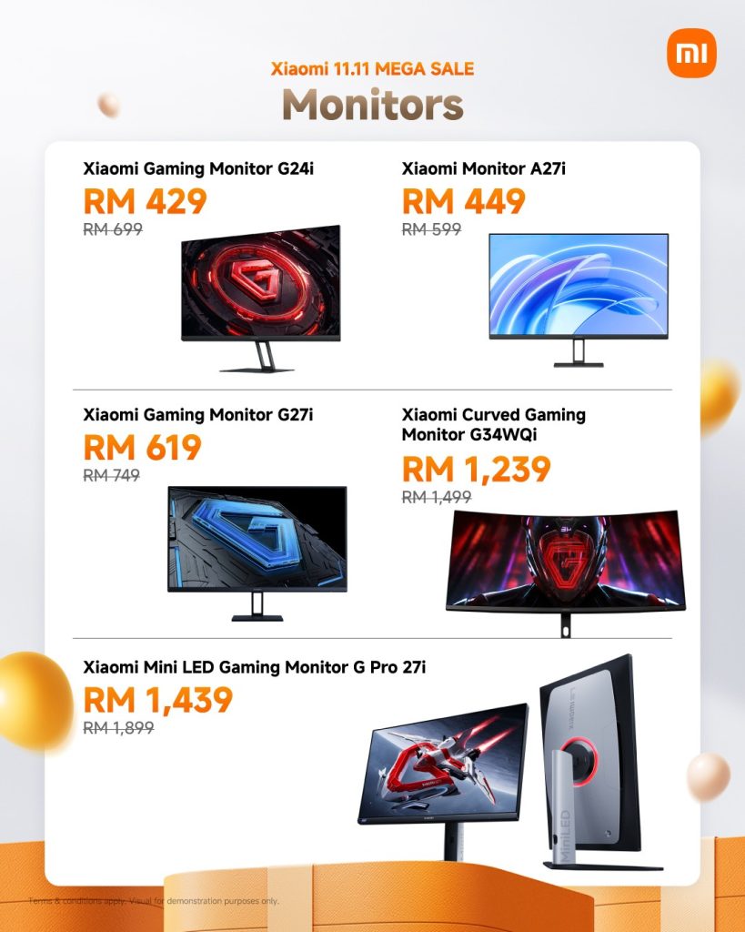 Xiaomi 11.11 Mega Sale Returns to Malaysia with Significant Savings on Flagship Tech and Smart Home Ecosystem 12 image of Xiaomi 11.11 Mega Sale Returns to Malaysia with Significant Savings on Flagship Tech and Smart Home Ecosystem - HelloExpress - 12