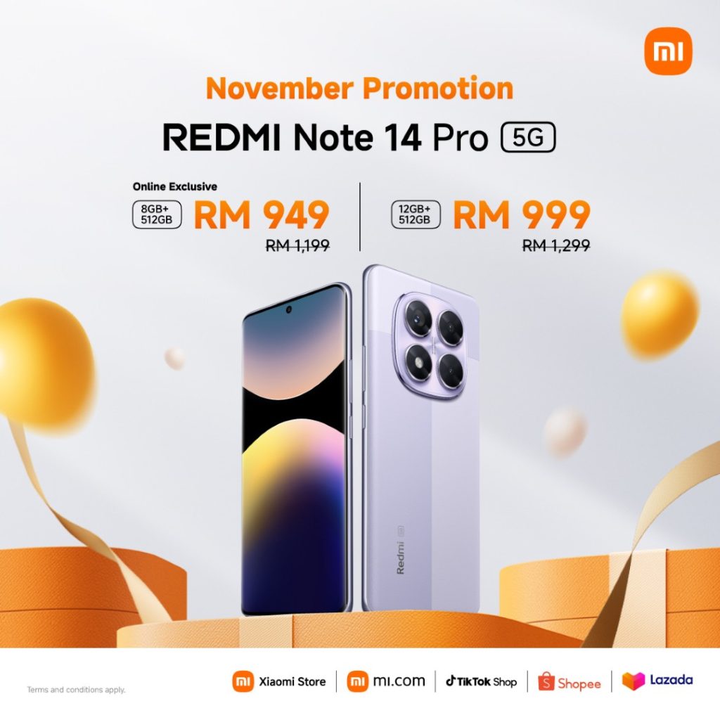 Xiaomi 11.11 Mega Sale Returns to Malaysia with Significant Savings on Flagship Tech and Smart Home Ecosystem 5 image of Xiaomi 11.11 Mega Sale Returns to Malaysia with Significant Savings on Flagship Tech and Smart Home Ecosystem - HelloExpress - 5