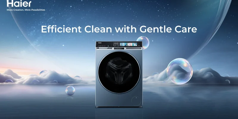 Haier Unveils X Series Washing Machines: Blending AI Wash, Eco-Conscious Efficiency, and Premium Aesthetics 1 image of Haier Unveils X Series Washing Machines: Blending AI Wash, Eco-Conscious Efficiency, and Premium Aesthetics - HelloExpress - 1