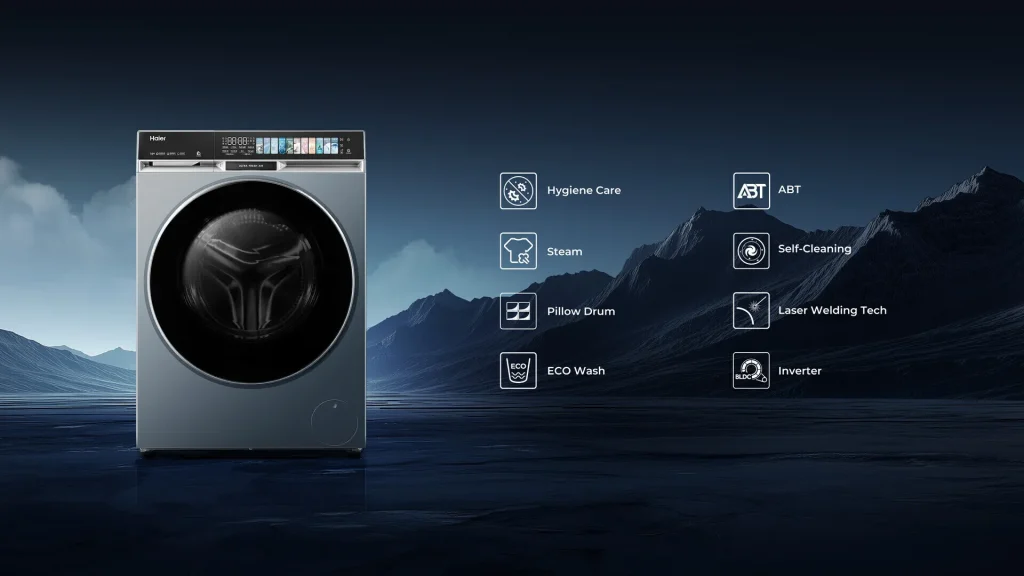 Haier Unveils X Series Washing Machines: Blending AI Wash, Eco-Conscious Efficiency, and Premium Aesthetics 7 image of Haier Unveils X Series Washing Machines: Blending AI Wash, Eco-Conscious Efficiency, and Premium Aesthetics - HelloExpress - 7