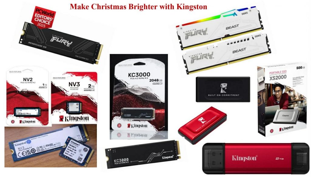 image of Kingston Technology Unveils 2025 Christmas Gift Guide: High-Performance Solutions for Every User - HelloExpress - 2
