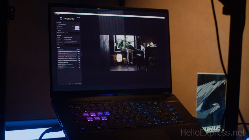 image of The Flagship: The GIGABYTE Aorus Master 16 Laptop Review - HelloExpress - 12