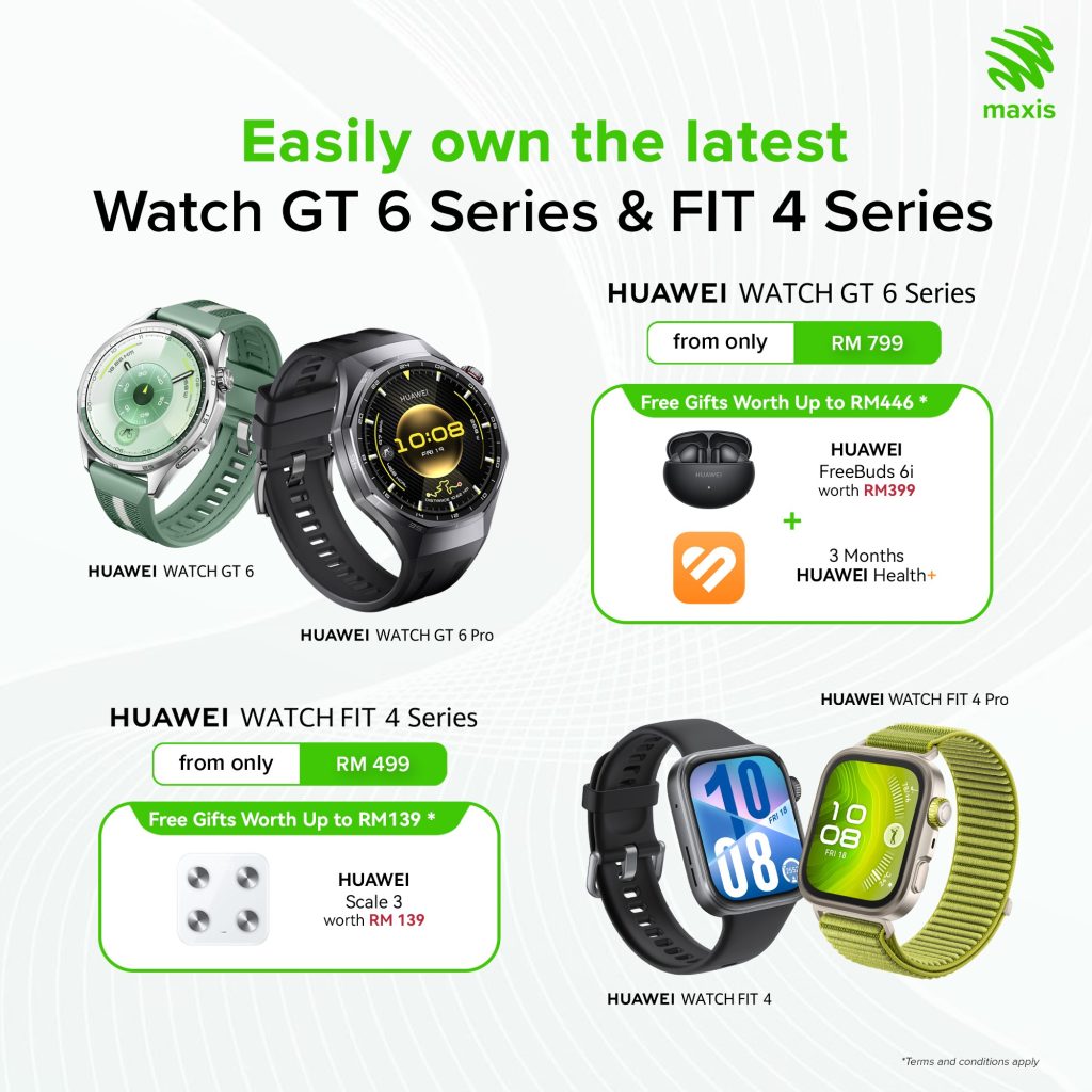 Maxis eSIM Connect Plan Extends Seamless Connectivity to HUAWEI WATCH 5 and Ultimate 2 6 image of Maxis eSIM Connect Plan Extends Seamless Connectivity to HUAWEI WATCH 5 and Ultimate 2 - HelloExpress - 6