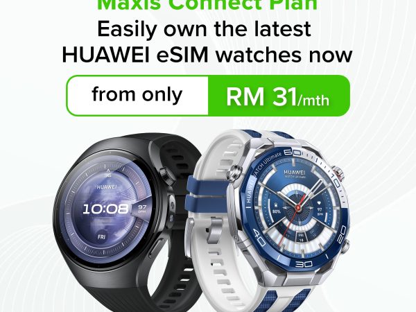 image of Maxis eSIM Connect Plan Extends Seamless Connectivity to HUAWEI WATCH 5 and Ultimate 2 - HelloExpress - 2