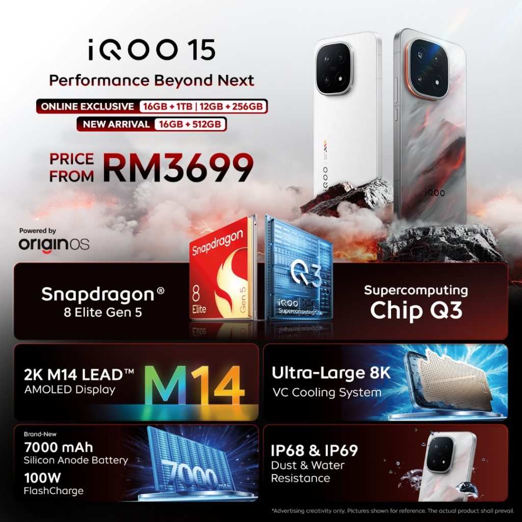 iQOO 15 Officially Launches in Malaysia, Redefining Elite Mobile Gaming Performance 10 image of iQOO 15 Officially Launches in Malaysia, Redefining Elite Mobile Gaming Performance - HelloExpress - 10