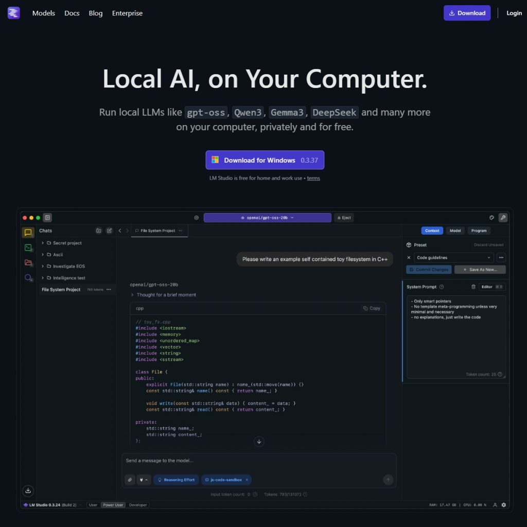 image of LM Studio Installation Guide: Run AI Locally in Minutes - HelloExpress - 4