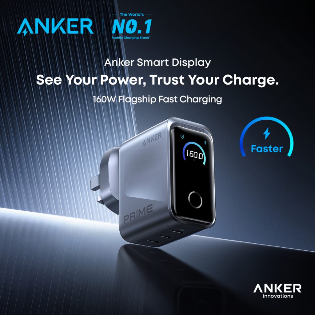 Anker smart display charging lineup