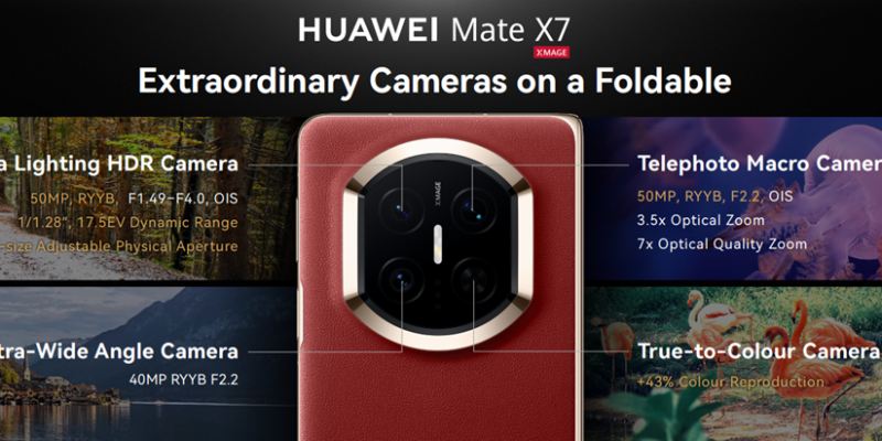 image of HUAWEI Mate X7: Revolutionizing Mobile Imaging in an Ultra-Slim Foldable Form - HelloExpress - 1