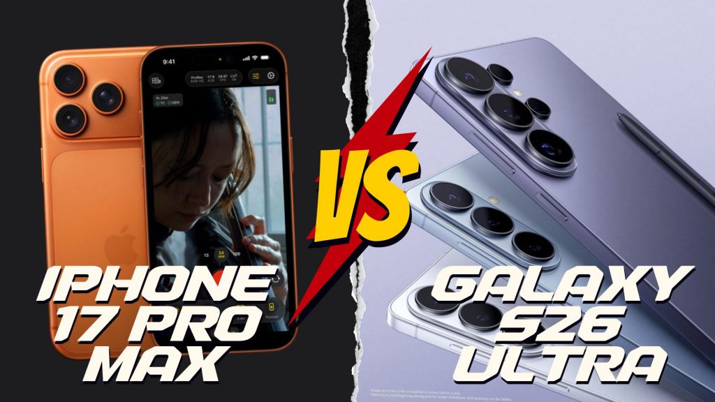 Samsung S26 Ultra VS iPhone 17 Pro Max: By the numbers 2 image of Samsung S26 Ultra VS iPhone 17 Pro Max: By the numbers - HelloExpress - 2