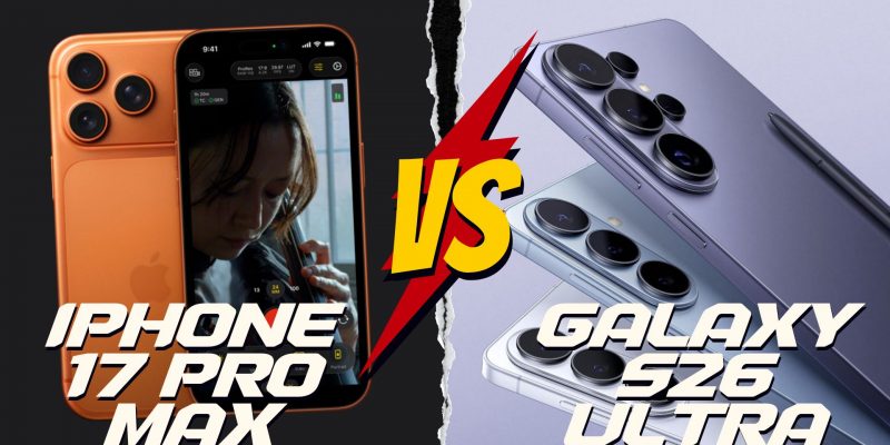 image of Samsung S26 Ultra VS iPhone 17 Pro Max: By the numbers - HelloExpress - 1