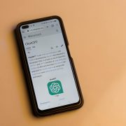 webpage of chatgpt a prototype ai chatbot is seen on the website of openai on a smartphone examples capabilities and limitations are shown