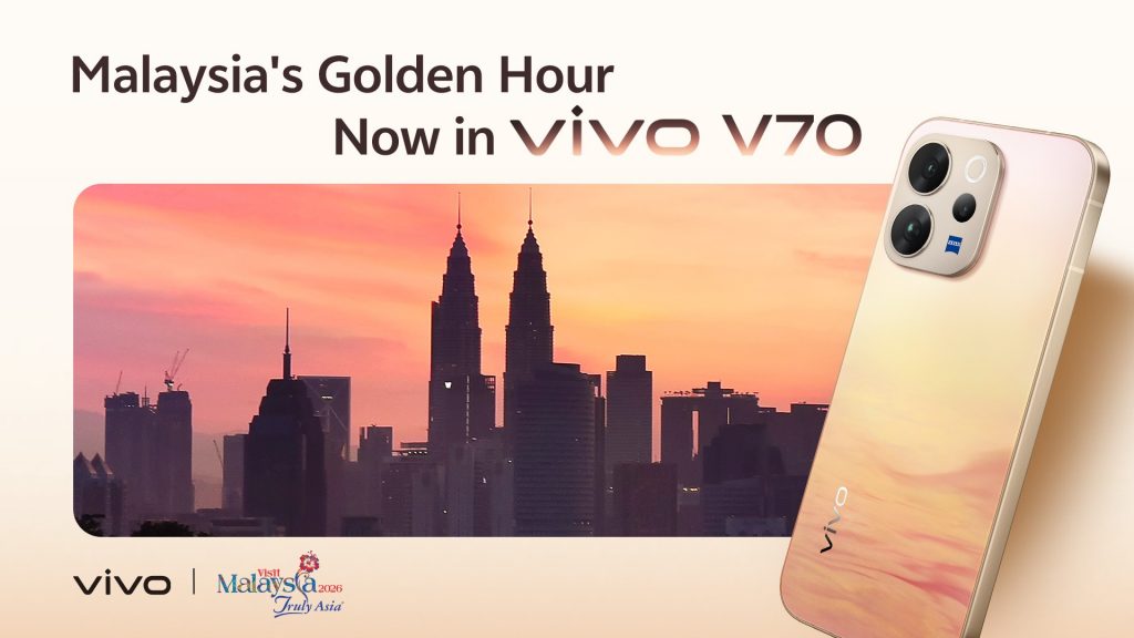 Golden Hour Redefined: vivo V70 Debuts in Malaysia with Exclusive AU 999 Gold Wafer 2 image of Golden Hour Redefined: vivo V70 Debuts in Malaysia with Exclusive AU 999 Gold Wafer - HelloExpress - 2